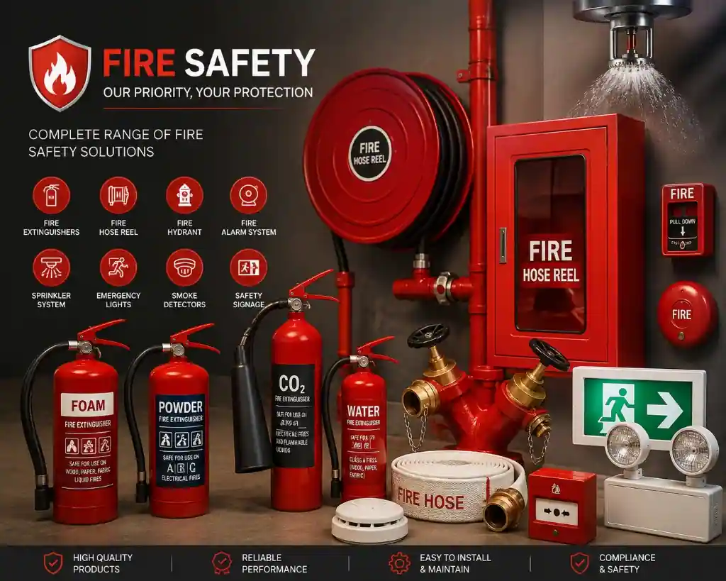 Fire safety products and equipment solutions